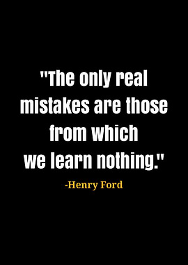 Henry Ford Quote: Learning from Mistakes