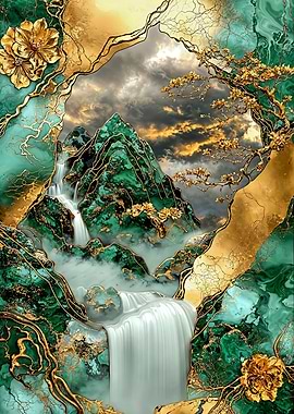 Kintsugi Heaven Waterfall