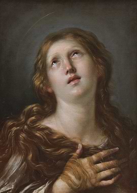 Mary Magdalene painting by Guido Reni