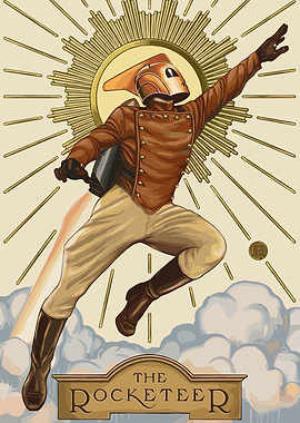 The Rocketeer in Flight