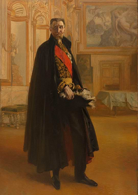 Portrait of a Nobleman with Dog