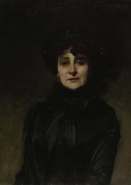 Portrait of a Woman in Black
