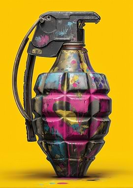 Colorful Love Grenade