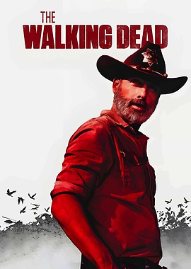 The Walking Dead: Rick Grimes Portrait