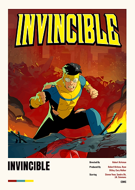 Invincible Comic Book Cover Art