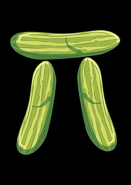 Cucumber Pickle Pi Symbol