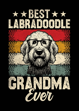 Best Labradoodle Grandma Ever