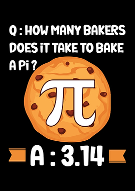 Bakers and Pi Funny Math Pun