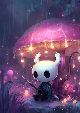 Hollow Knight under Mushroom