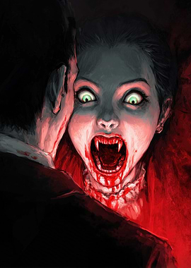 Vampire Attack Illustration