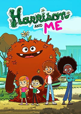 Harrison and Me Cartoon Poster