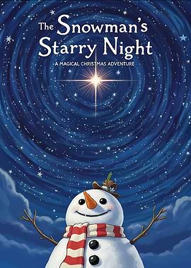 The Snowman's Starry Night Book Cover