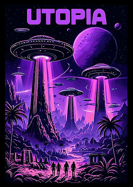 Utopia: Retro Sci-Fi Alien Invasion