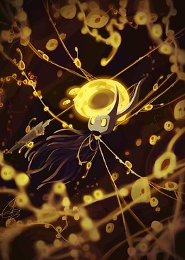 Hollow Knight digital art illustration