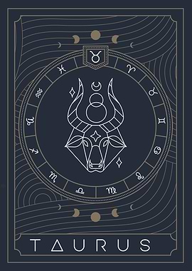Taurus Zodiac Sign Art