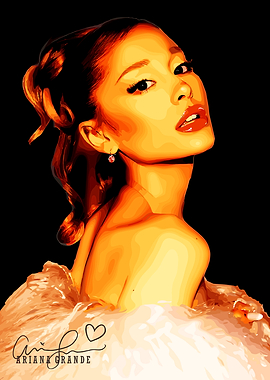 Ariana Grande vector art