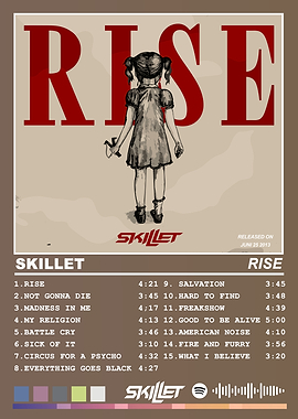 Skillet - Rise Album Cover 2013