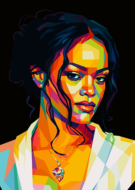 Rihanna Wpap Art
