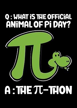 Pi Day Python Pun