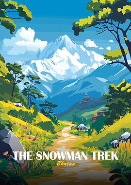 The Snowman Trek, Bhutan