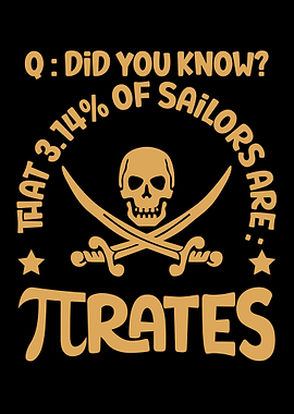 Pirate Math Pun Design