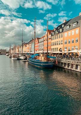 Nyhavn Canal, Copenhagen, Denmark