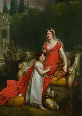 Portrait of Queen Hortense and Child