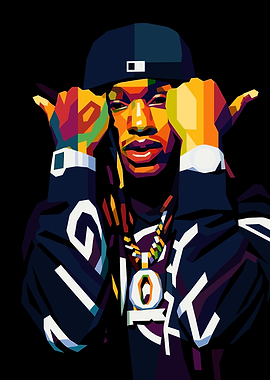 King Von Wpap Art