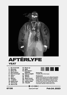yeat Afterlyfe - Yeat Album Cover