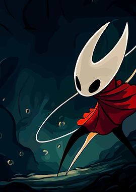 Hollow Knight Hornet Character Illustration