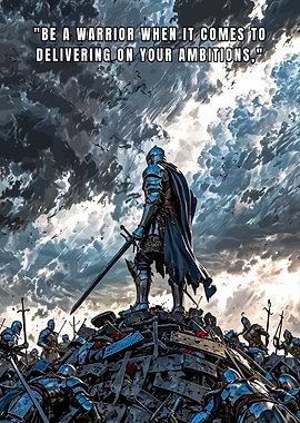 Warrior's Ambition: Knight on Battlefield