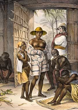 Historical Scene with Enslaved People