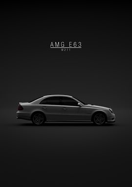 2005 Mercedes-Benz E63 AMG (W211) Grey