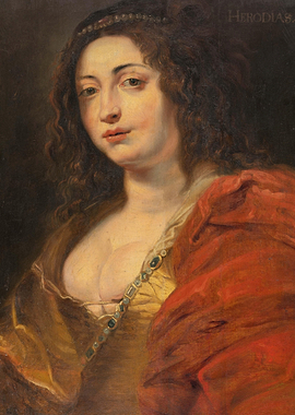 Herodias Portrait Painting