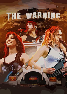 The Warning band performance art