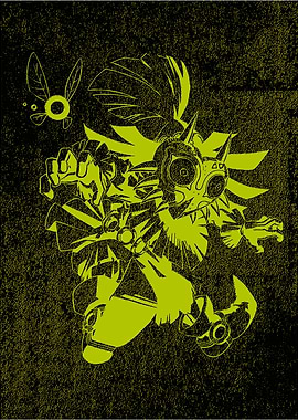 Majora's Mask Link and Navi