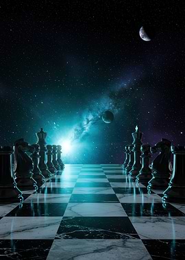 Chess Game in Space