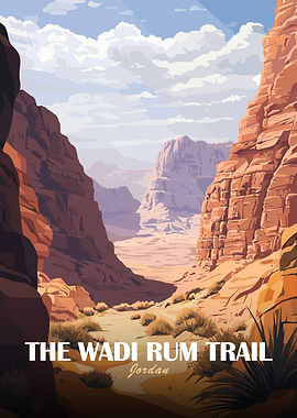 The Wadi Rum Trail, Jordan