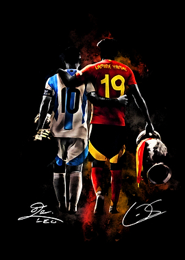 Yamal With GOAT Trophy