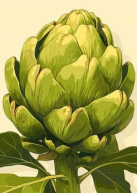 Artichoke Illustration