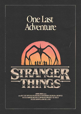 Stranger Things: One Last Adventure Poster