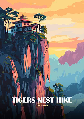 Tigers Nest Hike, Bhutan