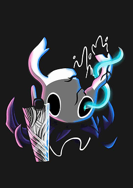 Hollow Knight character digital art