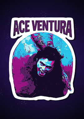 Ace Ventura Pop Art Portrait