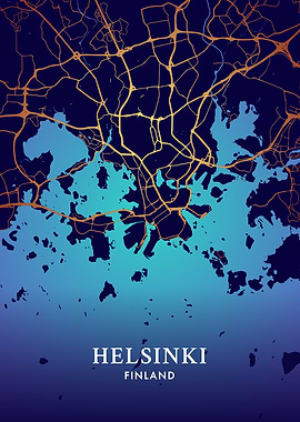Helsinki City Map