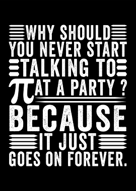 Pi Joke: Talking to Pi at Party