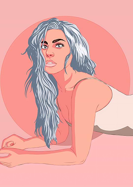 lady gaga Illustration