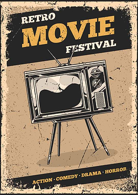 Retro Movie Festival Poster