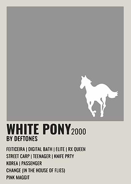 Deftones White Pony Album Cover Art
