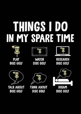 Disc Golf Spare Time Activities